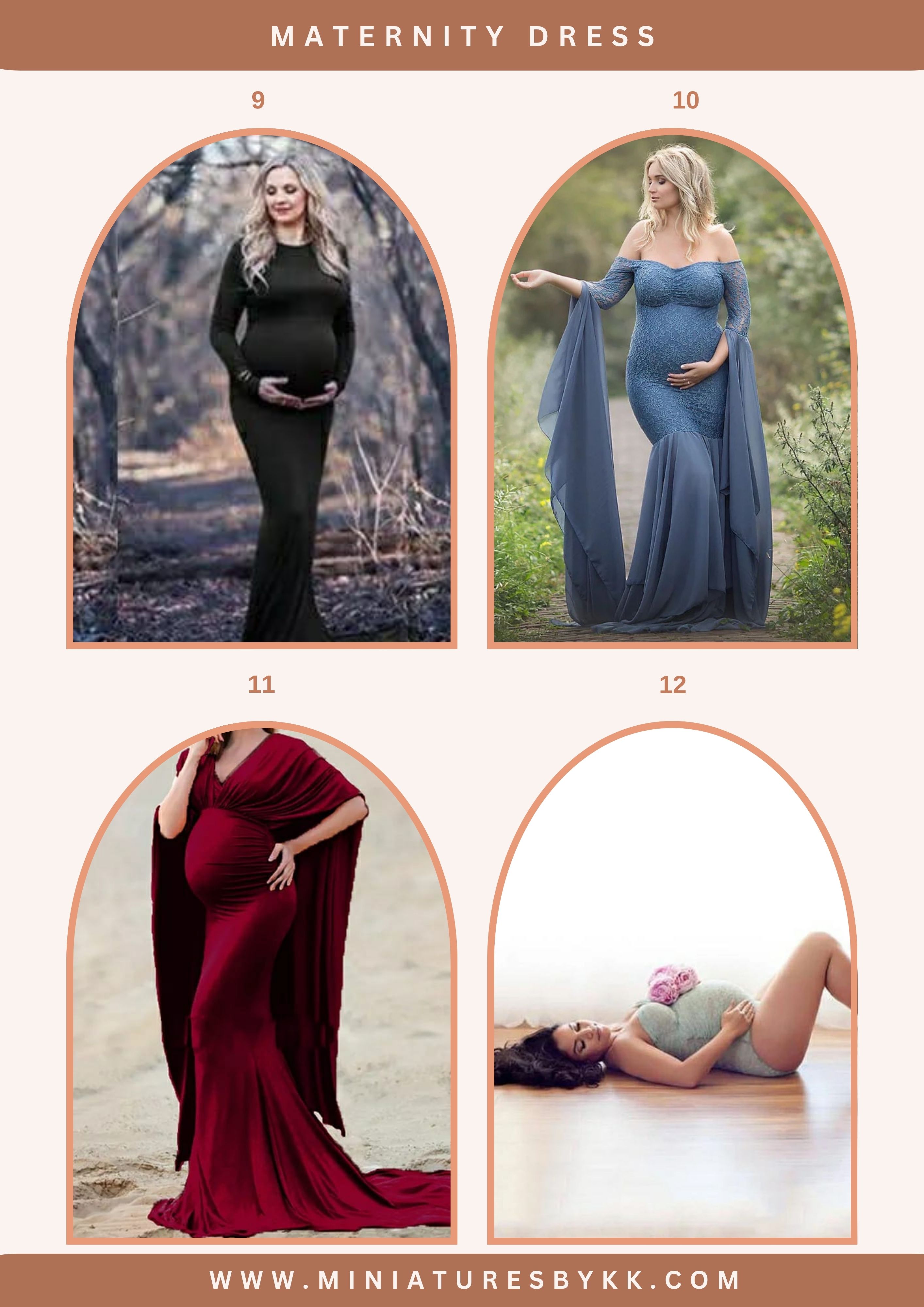 Maternity gown collection 3