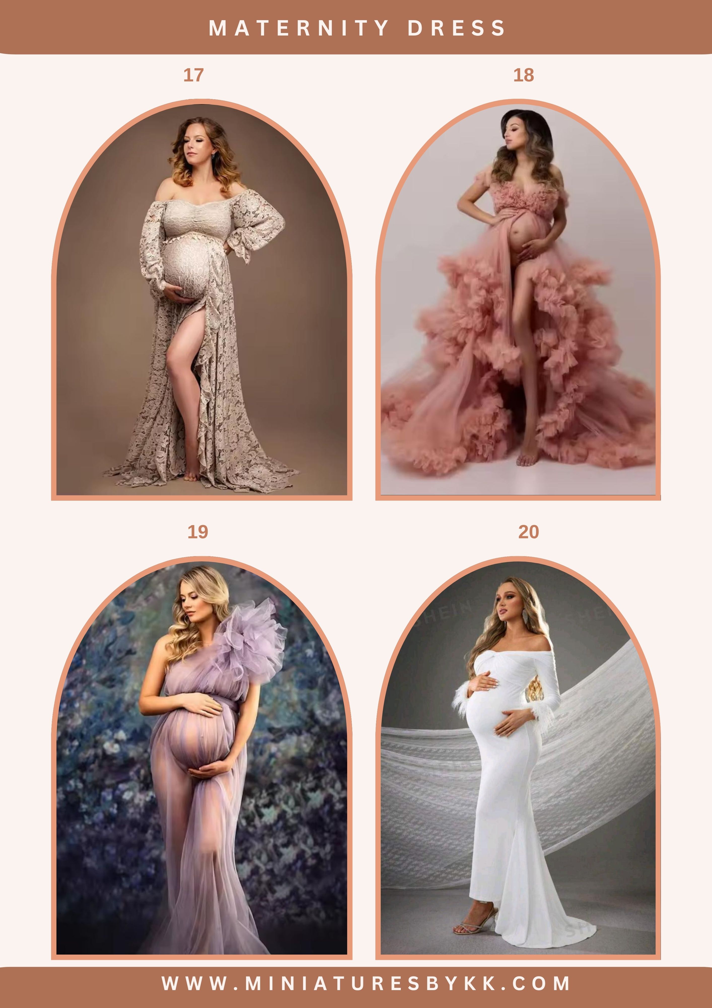 Maternity gown collection 5